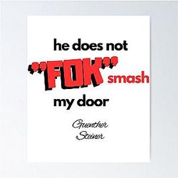 Guenther Steiner funny Poster