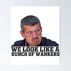 Funny F1 Boss Quote Guenther Steiner Poster
