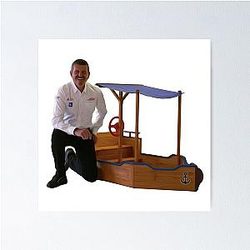My Boat - Guenther Steiner Formula 1 Poster