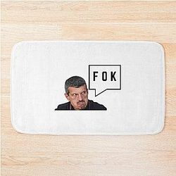 Guenther Steiner funny FOK Bath Mat