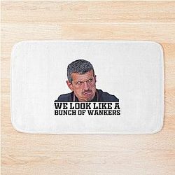 Funny F1 boss Guenther Steiner Bath Mat