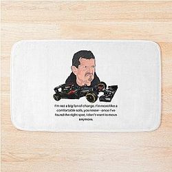 Guenther Steiner funny quotes Bath Mat