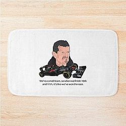 Guenther Steiner Funny Bath Mat