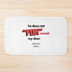Guenther Steiner funny bathroom mat