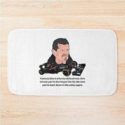 Guenther Steiner funny bath mat