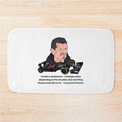 Guenther Steiner funny quotes Bath Mat