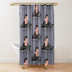 Guenther Steiner Funny Shower Curtain