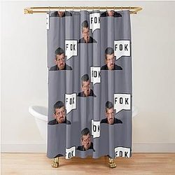 Guenther Steiner, funny quotes, Guenther Steiner upset, F1, Shower Curtain