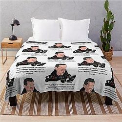 Guenther Steiner funny quotes Throw Blanket