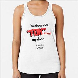 Guenther Steiner Funny Quotes Racerback Tank Top
