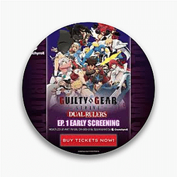 Guilty Gear Strive Dual Rulers Merchandise Guilty Gear Strive Dual Rulers Pins