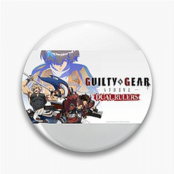 Guilty Gear Strive Dual Rulers Merch Guilty Gear Strive Dual Rulers Pins