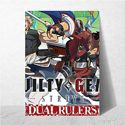 Guilty Gear Strive Dual Rulers Merchandise For Fans Guilty Gear Strive Dual Rulers Posters