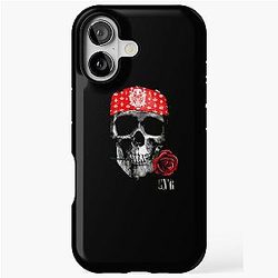 Skull Guns N' Roses Tough iPhone Case
