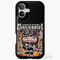 Guns N Roses Welcome To The Jungle Sweet Child O Mine November Rain Axl Rose Heavy Metal Music Fan iPhone Tough Case
