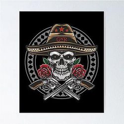 Guns N Roses Mexico Edition Poster