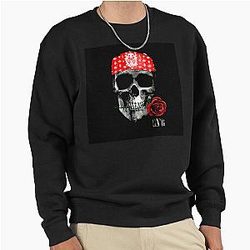 Skull art Guns N Roses Pullover Sweatshirt