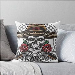 Guns N Roses Mexico Edition Throw Pillow