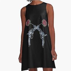 Guns N' Roses A-Line Dress