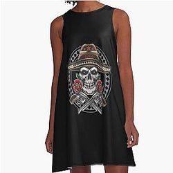 Guns n Roses A-Line Dress