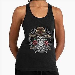 Guns N Roses Mexico Edition Racerback Tank Top