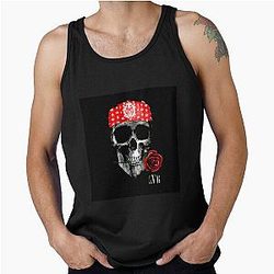 Skull art Guns N' Roses Tank Top
