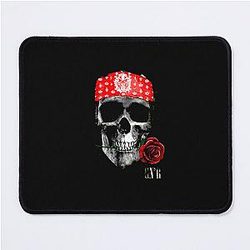 Skull art Guns N Roses Mouse Pad