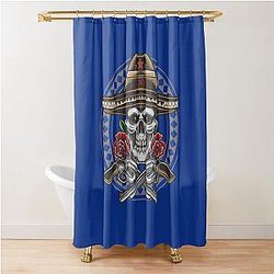 Guns N Roses Mexico Edition Shower Curtain