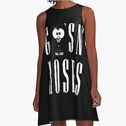 Guns N' Roses A-Line Dress