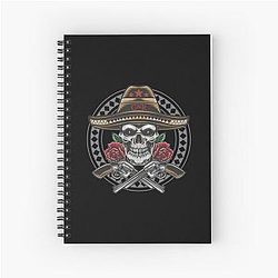 Guns N' Roses Mexico Edition Spiral Notebook