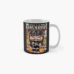 Guns N' Roses Welcome To The Jungle Sweet Child O Mine November Rain Axl Rose Heavy Metal Music Classic Mug