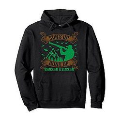 Sun's Up Guns Up Whack Em Duck Hunting Gift Pullover Hoodie