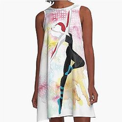 Gwen Stacy A-Line Dress