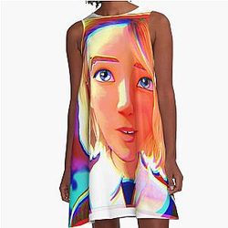 Gwen Stacy Color Splash A-Line Dress