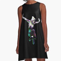Gwen Stacy Roman A-Line Dress