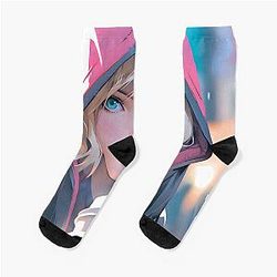 Gwen Stacy Coffee Spider Verse Socks
