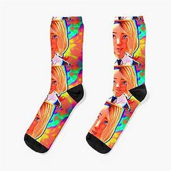Gwen Stacy Color Splash Socks