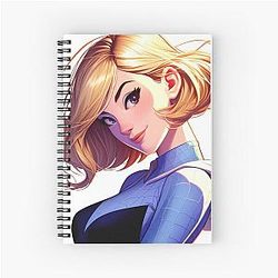 Gwen Stacy Cute Spiral Notebook