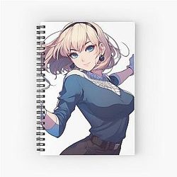 Gwen Stacy Cute Spiral Notebook