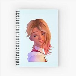 Gwen Stacy Spiral Notebook