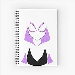 Gwen Stacy Spider Superior Version Spiral Notebook