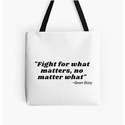 Gwen Stacy Reference All Print Tote Bag