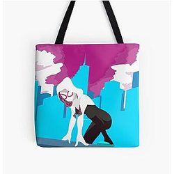 Gwen Stacy Spider Woman All Over Print Tote Bag