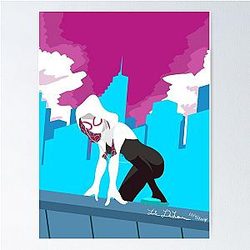 Gwen Stacy Spider Woman Poster