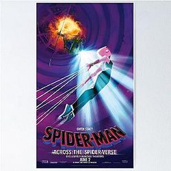 Across The Spider-Verse Gwen Stacy Poster