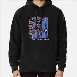 Miles Morales Gwen Stacy Pullover Hoodie
