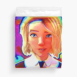 Gwen Stacy Color Splash Duvet Cover