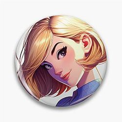 Gwen Stacy Cute Pin