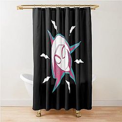 Spiderverse Spider Gwen Stacy Shower Curtain