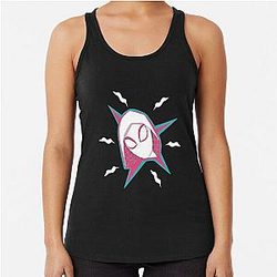 Spiderverse Gwen Stacy Racerback Tank Top